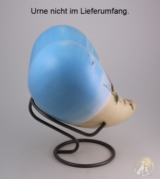 Preview: Ständer für große Herzurnen, Herz Leuchtturm in 2,4 Liter, Ansicht seitlich