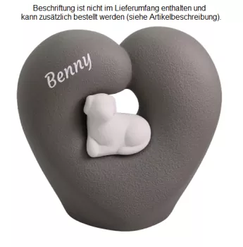 Beispiel einer Folienbeschriftung in weiß