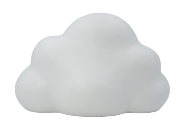 Preview: Tierurne Wolke 1,0 Liter weiß Frontansicht