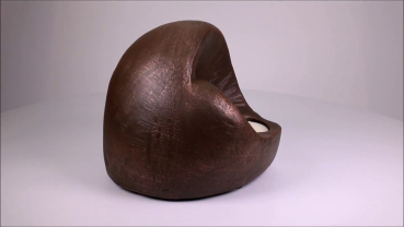 Preview: Produktvideo Besondere Tierurne aus Keramik