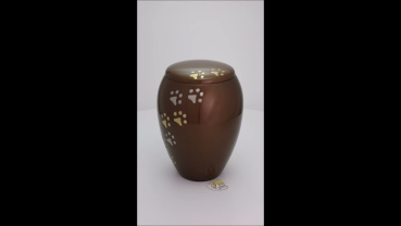 Preview: Produktvideo Messingurne Tatzen 2,2 Liter