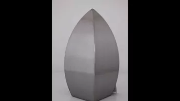 Produktvideo Designer-Tierurne Träne Edelstahl 1,9 Liter