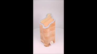 Preview: Produktvideo Tierurne Himmelswoge mit Glitzerrahmen