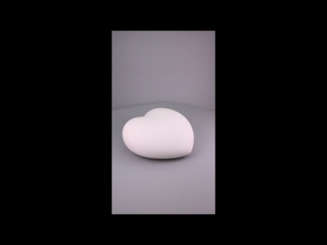 Preview: Produktvideo Tierurne Herz Feinsteinzeug