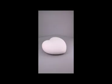 Produktvideo Tierurne Herz Feinsteinzeug