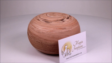 Preview: Produktvideo Tierurne Linsenform Größe 0,5 Liter