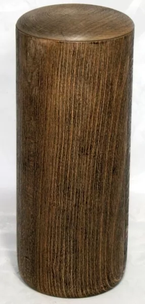 Unikat Tierurne Holz Buche 3,0 Liter, Frontansicht
