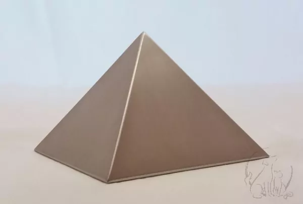 Tierurne Pyramide Edelstahl