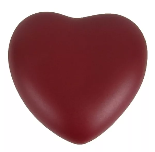 Herz in rot mit 2,0 Liter Volumen