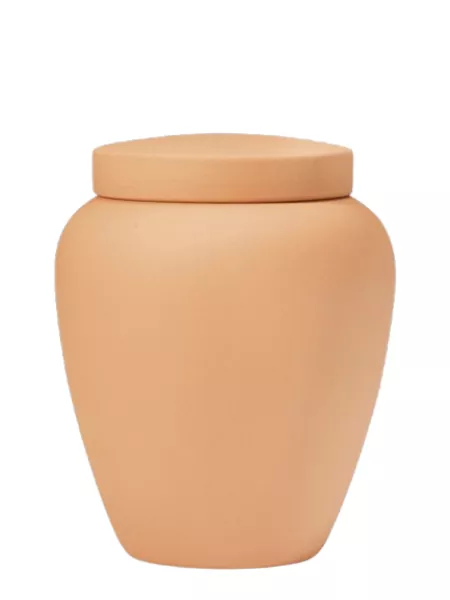 Tierurne Keramik terrakotta matt