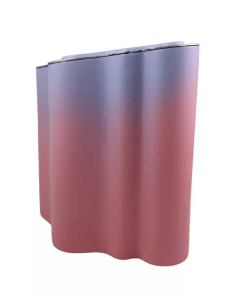 Tierurne Himmelswoge in rosa-blau, Ansicht von hinten