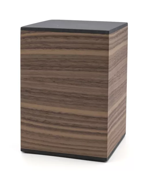 Holztierurne Vega Nussbaum