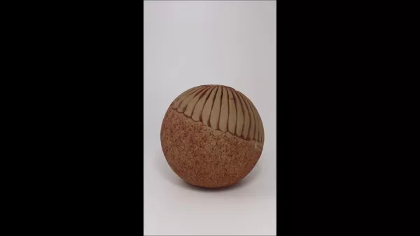 Produktvideo Tierurne Lebensspirale Kugelform holzfarben, 1,5 Liter