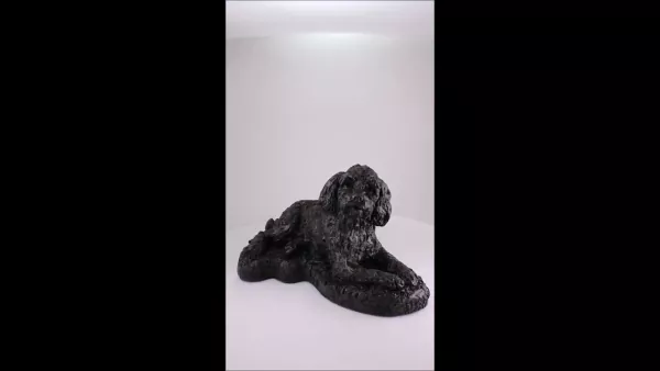 Produktvideo Kunstharzurne Cockapoo-Skulptur Produktvideo Kunstharzurne Cockapoo-Skulptur